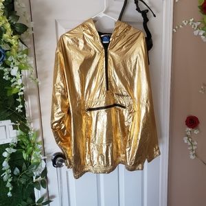 New Adidas Windbreaker in Gold